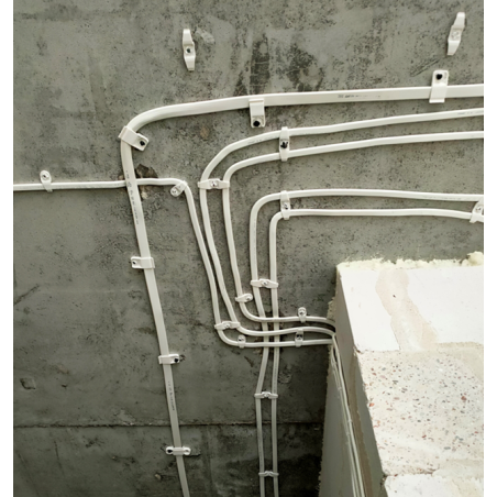 Imagen de Aplicación Clips de Plástico para Cables TPCS TPCD