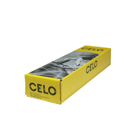Caja del kit pasateja CELO para montaje de estructuras solares en tejados Caja del kit pasateja CELO para montaje de estructuras solares en tejados