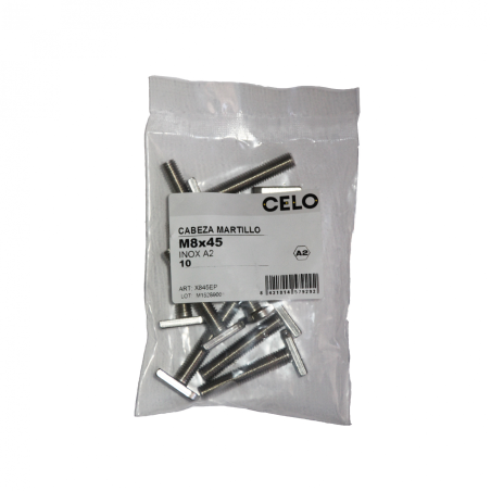 Bolsa de tornillos cabeza de martillo 