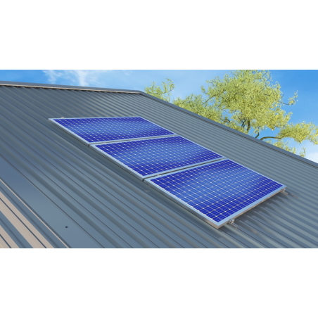 Perfil para instalaciones solares en tramos de 150 mm 