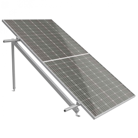 Pórtico solar de aluminio 