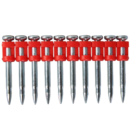Clavo de acero XHA para clavadoras a gas FOX longitud 38 mm