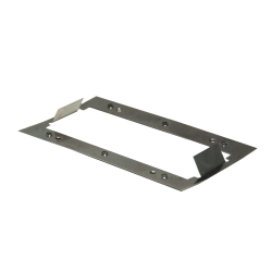 Perfil metálico para soportación de paneles solares en estructuras fotovoltaicas