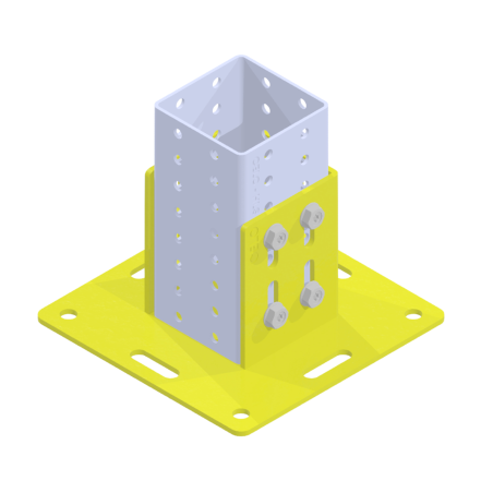 Base Soporte Perfil 100x100 Klimaproof®