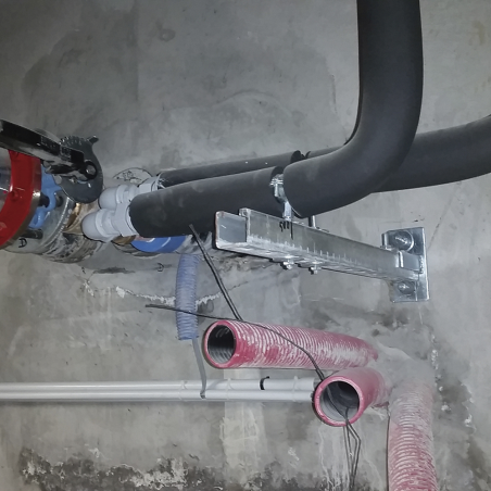 Soporte perfil Strut 41x21x400