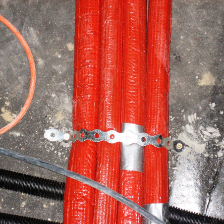 Fleje de acero galvanizado Cintapolo longitud 10 metros y 12 mm de ancho