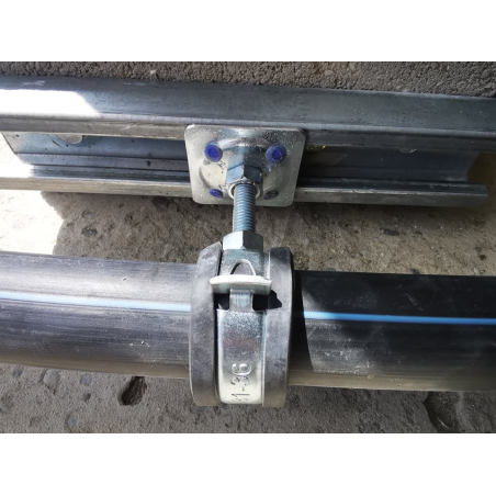 Espárrago perfil deslizante M10 para perfil strut acero cincado