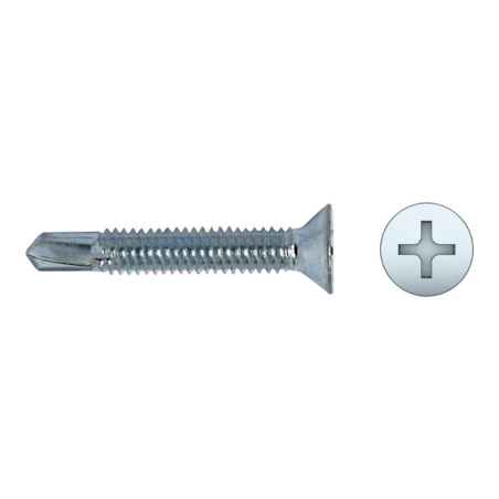 Tornillo métrico punta broca PV55