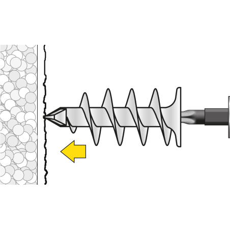Taco para fijar sobre aislamientos IPL 60