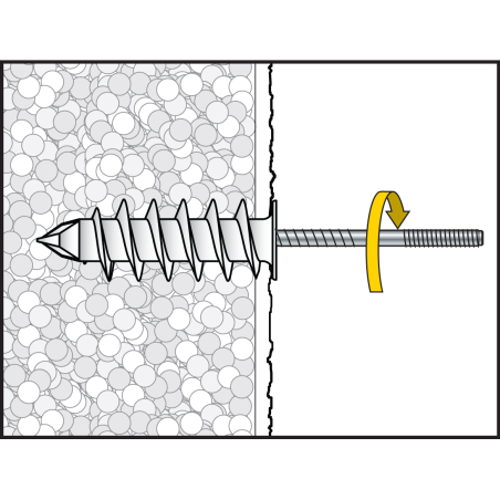 Taco para fijar sobre aislamientos IPL 95