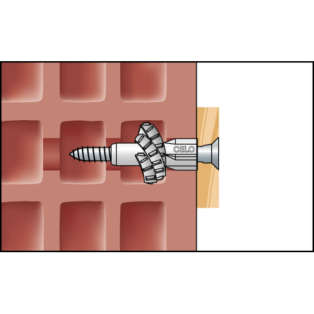 Taco multiuso con valona MZK 6