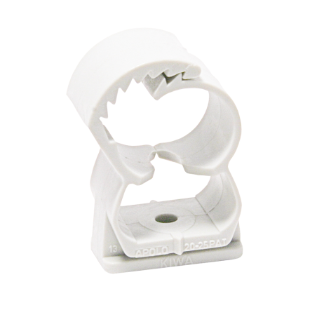 Imagen del producto: abrazadera plástica Abranyl ABT en color blanco Imagen del producto: abrazadera plástica Abranyl ABT en color blanco