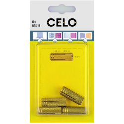 Blister taco de latón ME