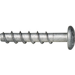 Anclaje tornillo Ø6 directo a hormigón BTS-6 PT Cabeza ancha