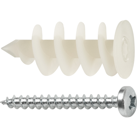 Taco para fijar sobre aislamiento IPL 60 con tornillo 4,5x40