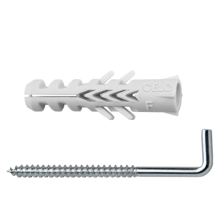 Blister taco de expansión estándar F con gancho