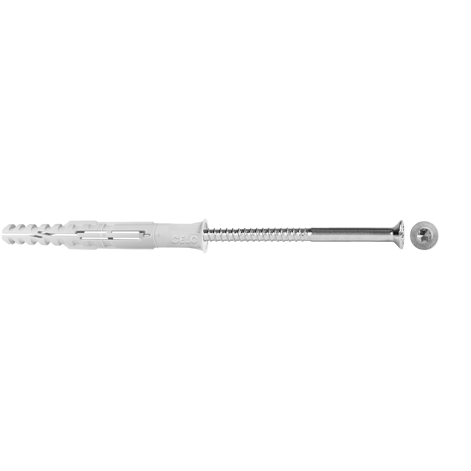 Taco multifuncional de premarco MFR SB TX con tornillo y cabeza TX para fijación segura