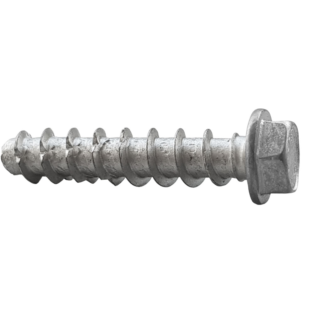 Tornillo BTS-5 B Ø5 con cabeza hexagonal para fijación directa en hormigón