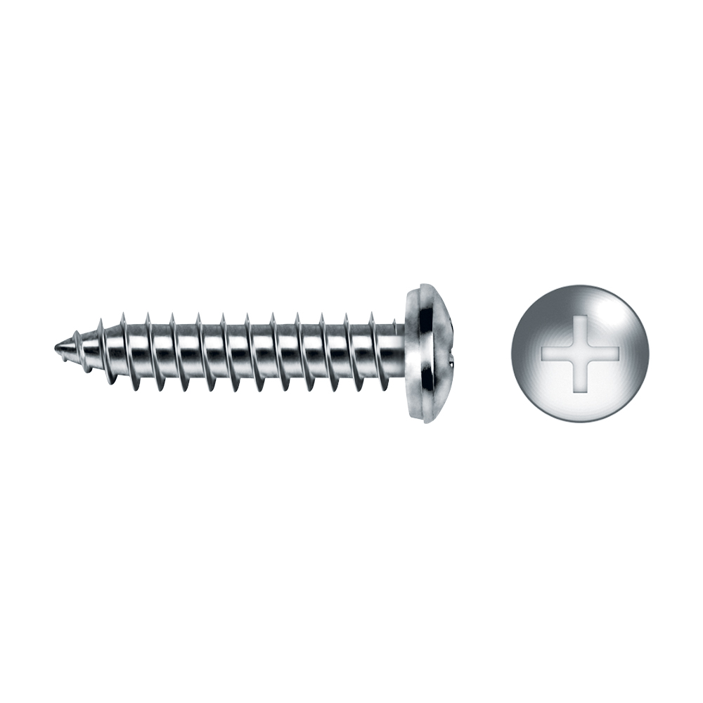 Tornillo rosca chapa CAHP cabeza envolvente PH