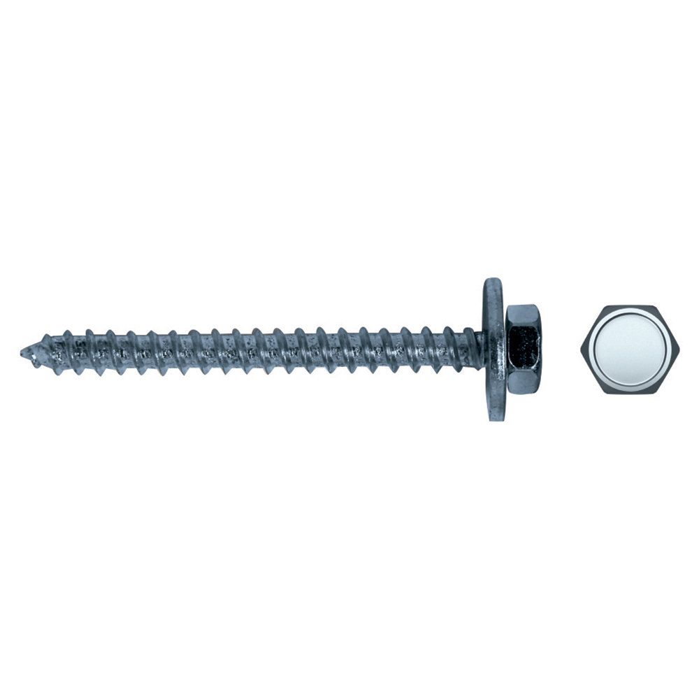 Tirafondo FTX71 con arandela y cabeza hexagonal