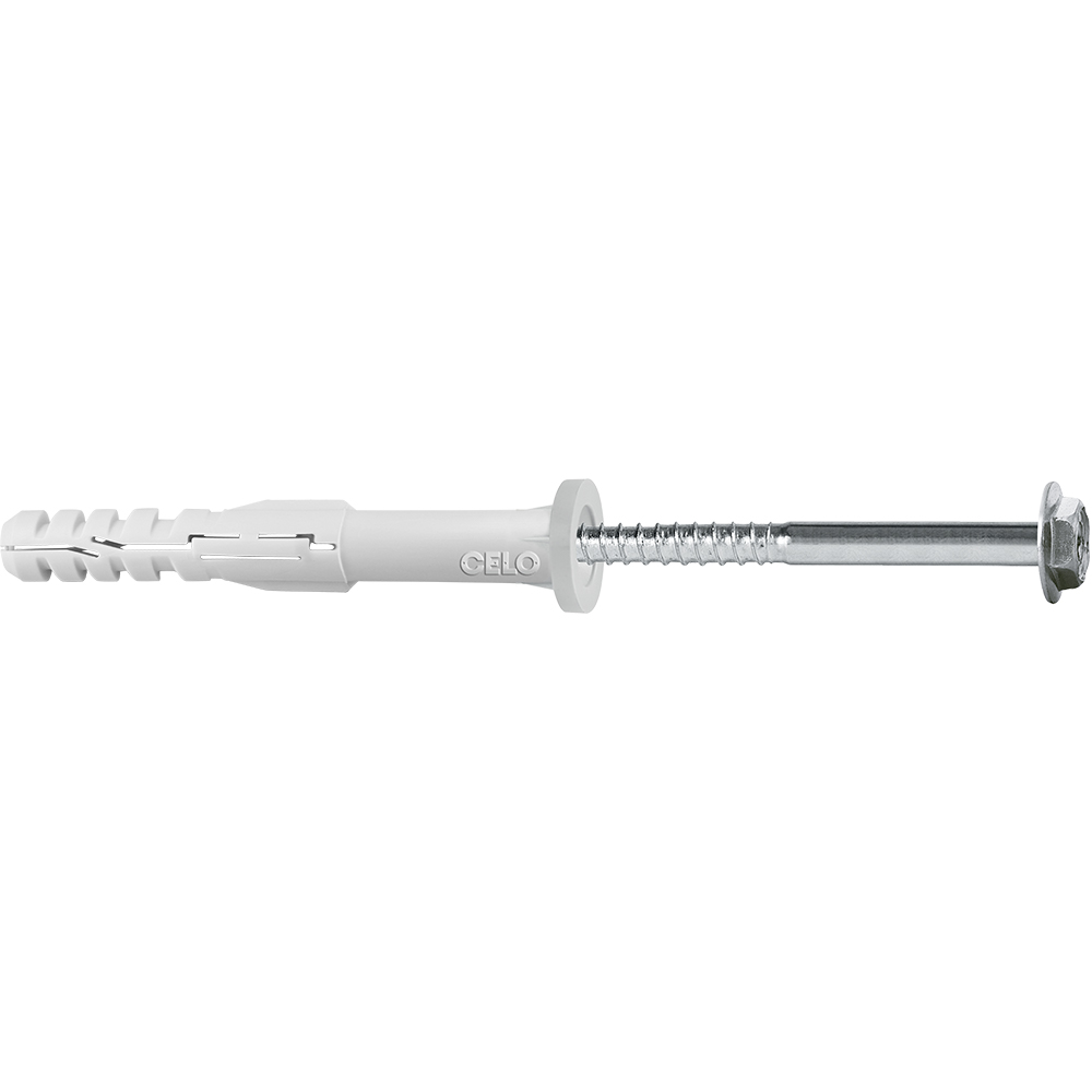 Taco multifuncional MFR FB SSKS con tornillo para fijación en premarcos y múltiples materiales