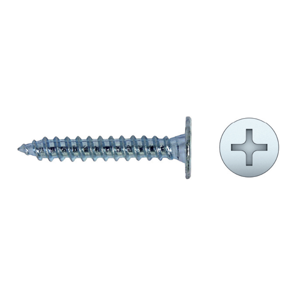 Tornillo cabeza extraplana CE zincado PH