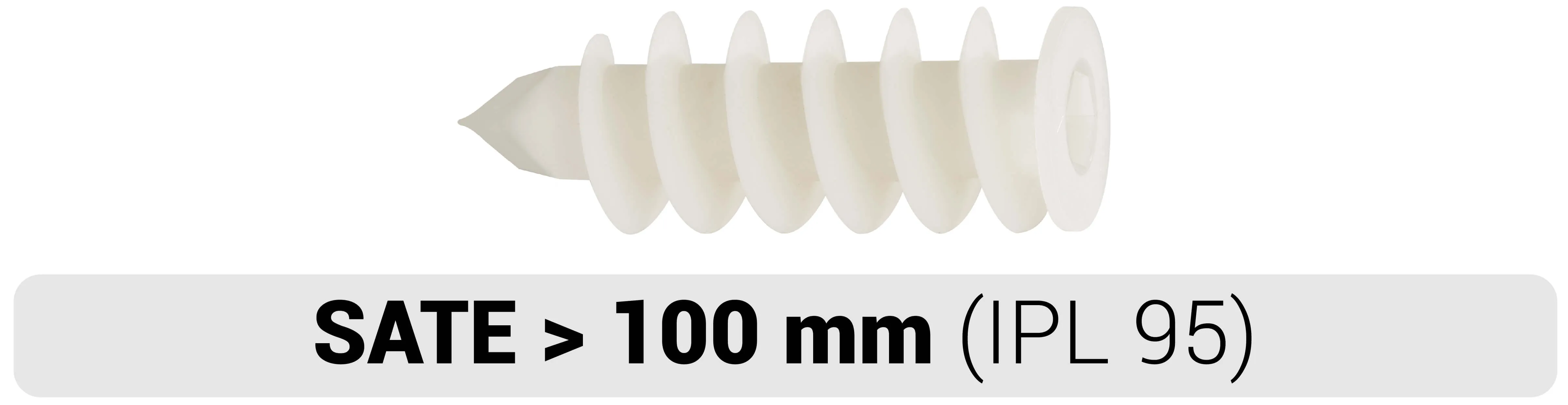 Taco IPL 95 para SATE > 100 mm