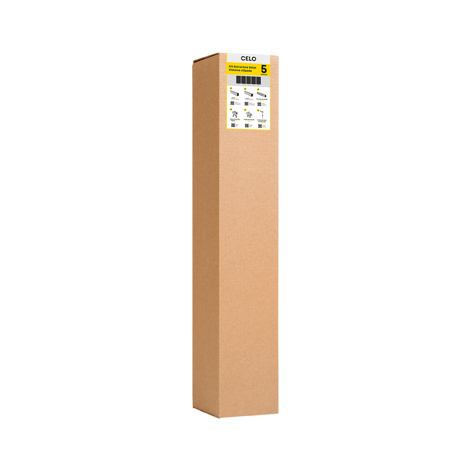 Kit Solar Clipado 5