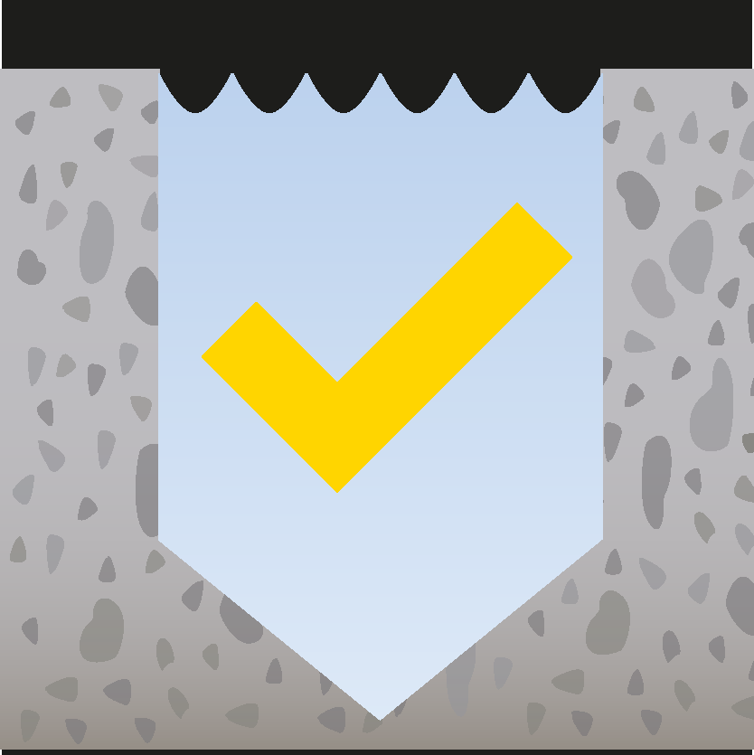 waterfilled-drillholes