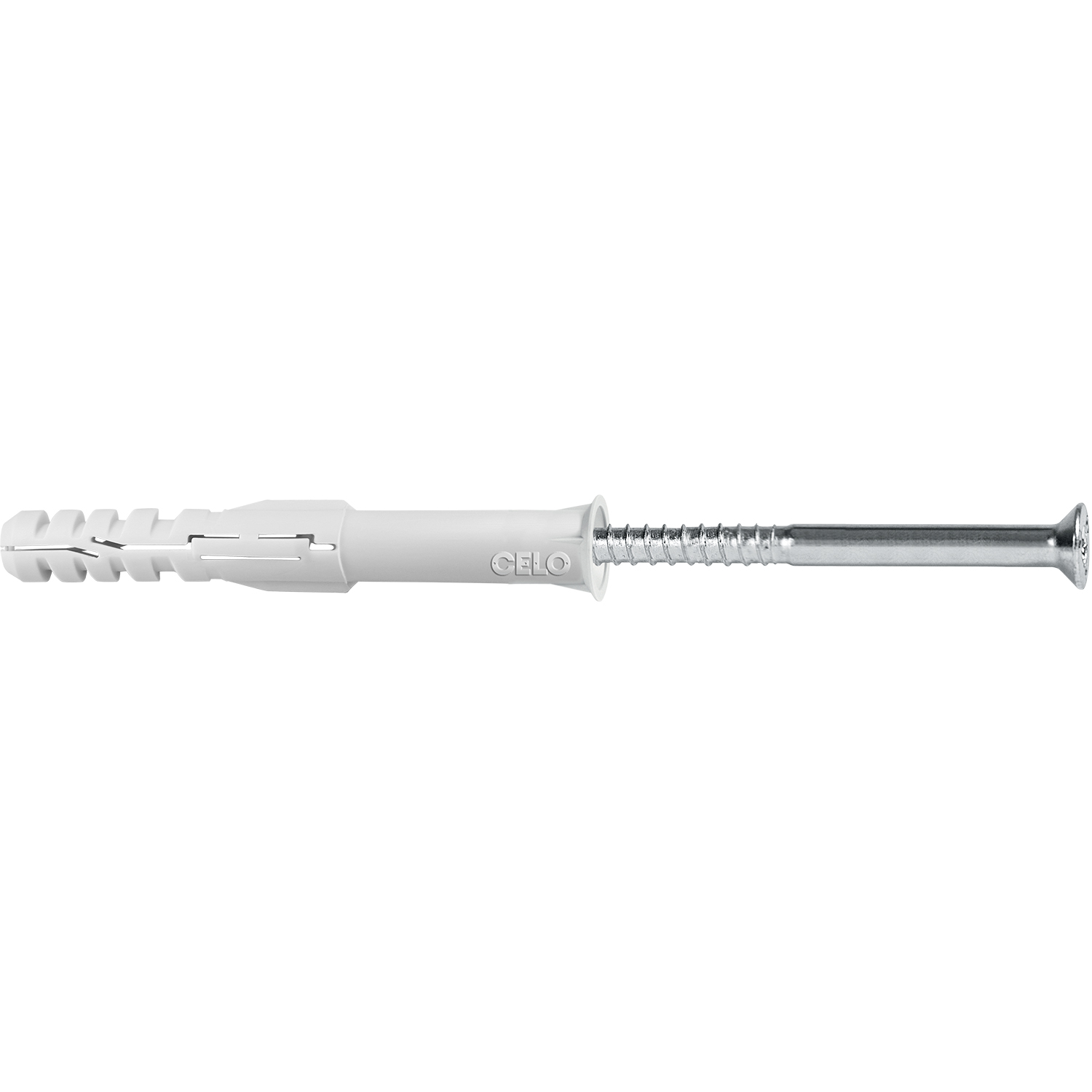 Taco multifuncional MFR SB TX con tornillo y cabeza TX para fijación en múltiples materiales