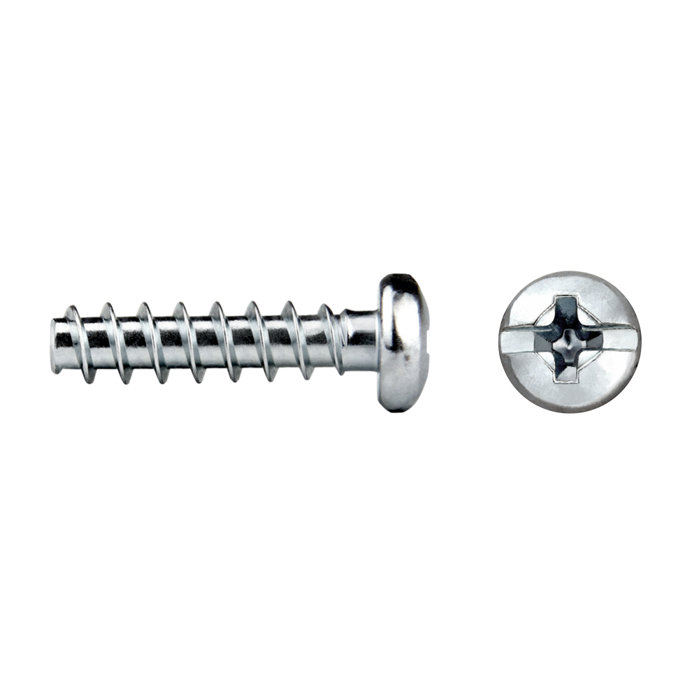 Tornillo rosca para plástico IP81 CELOPLAST con cabeza alomada PH y ranura