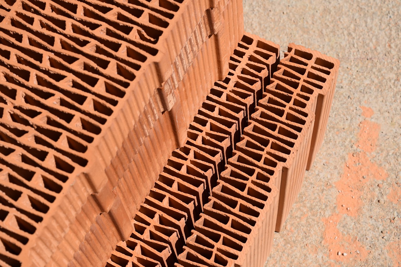hollow brick stock pic