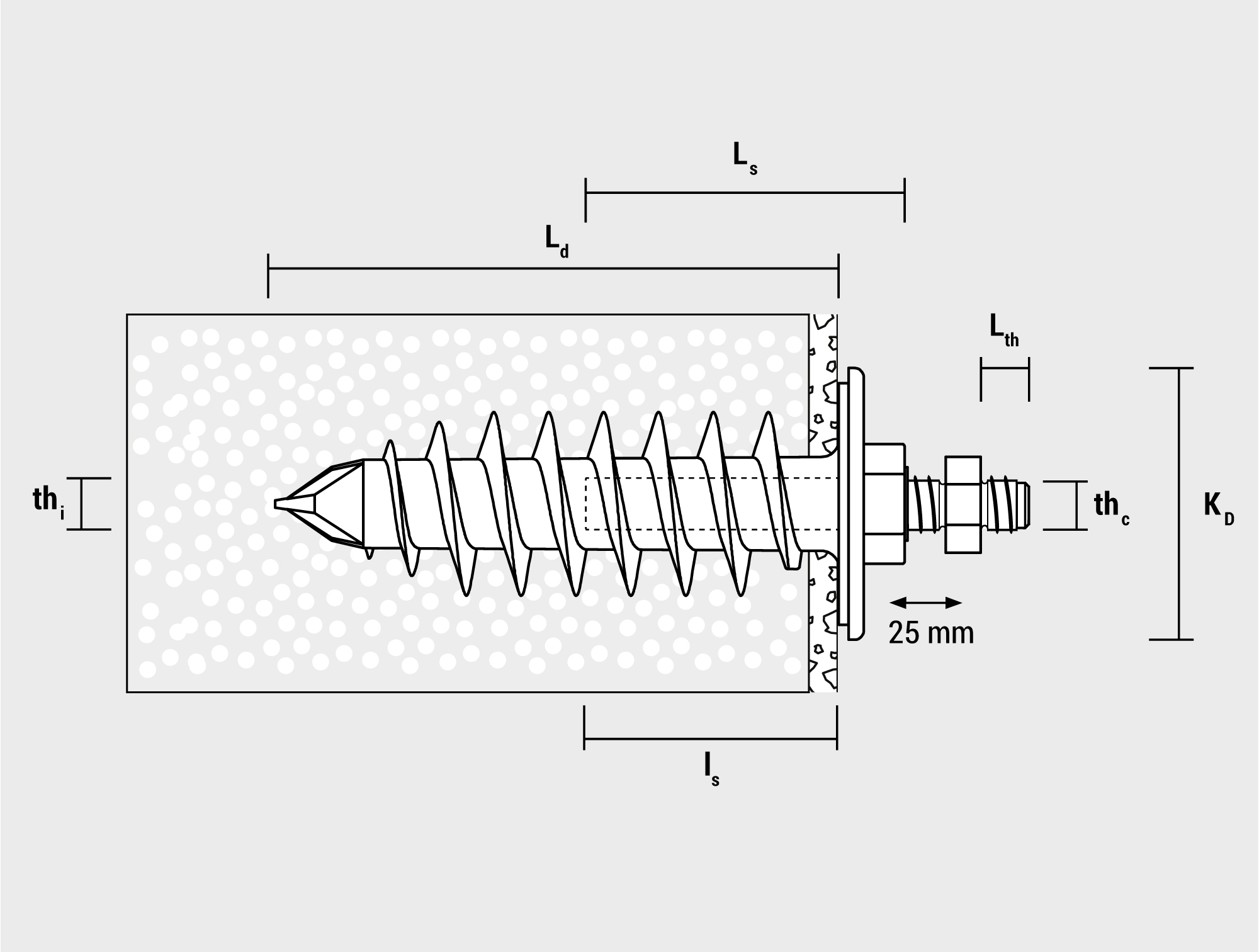 Dibujo técnico fijación para SATE IPL 95DS de CELO