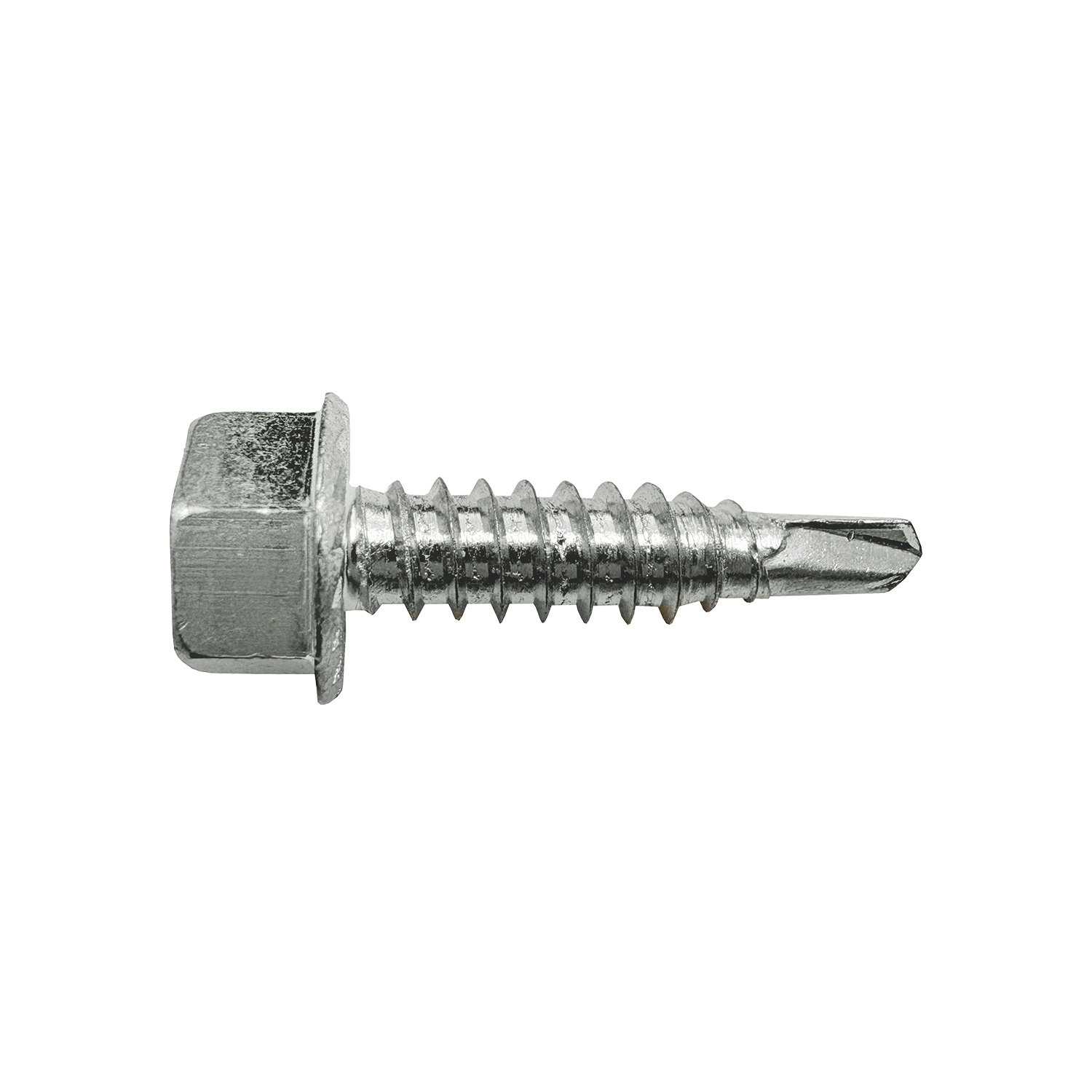 Tornillo autotaladrante DIN 7504KE con cabeza hexagonal para fijación metálica