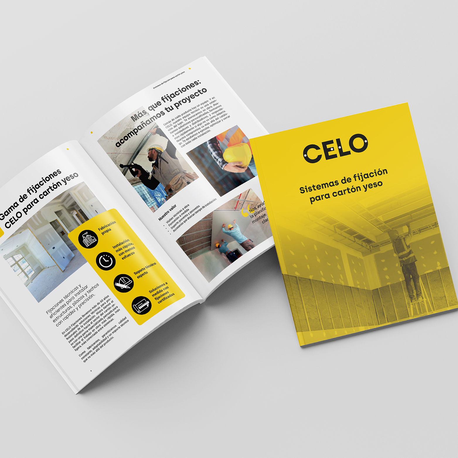 Catálogo fijación para cartón yeso