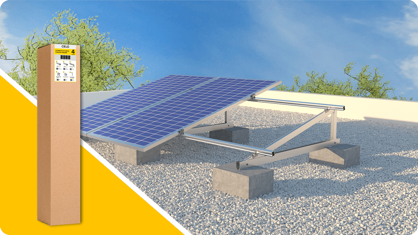 instalador montando sistema de fijación solar sobre cubierta de teja